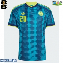 Colombia Juan Fernando Quintero #20 Bortedrakt VM 2026 Kortermet